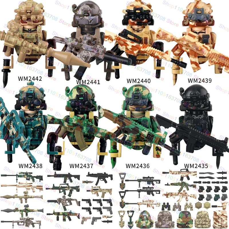 MOC военные солдаты, фигурки к – обзор и цена Lego Minifigure Holder